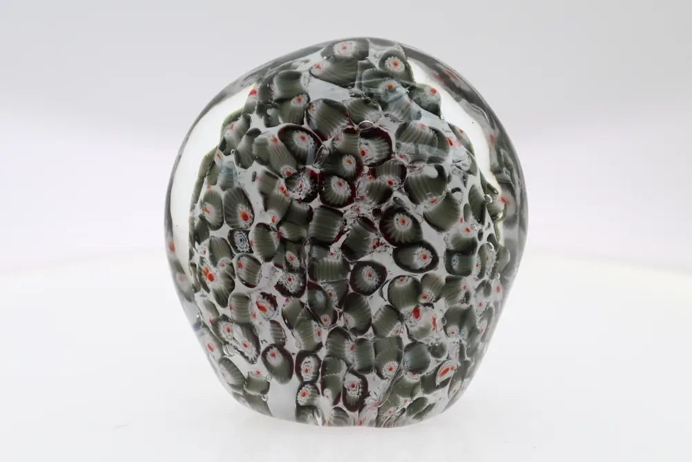 Millefiori Glass Paperweight