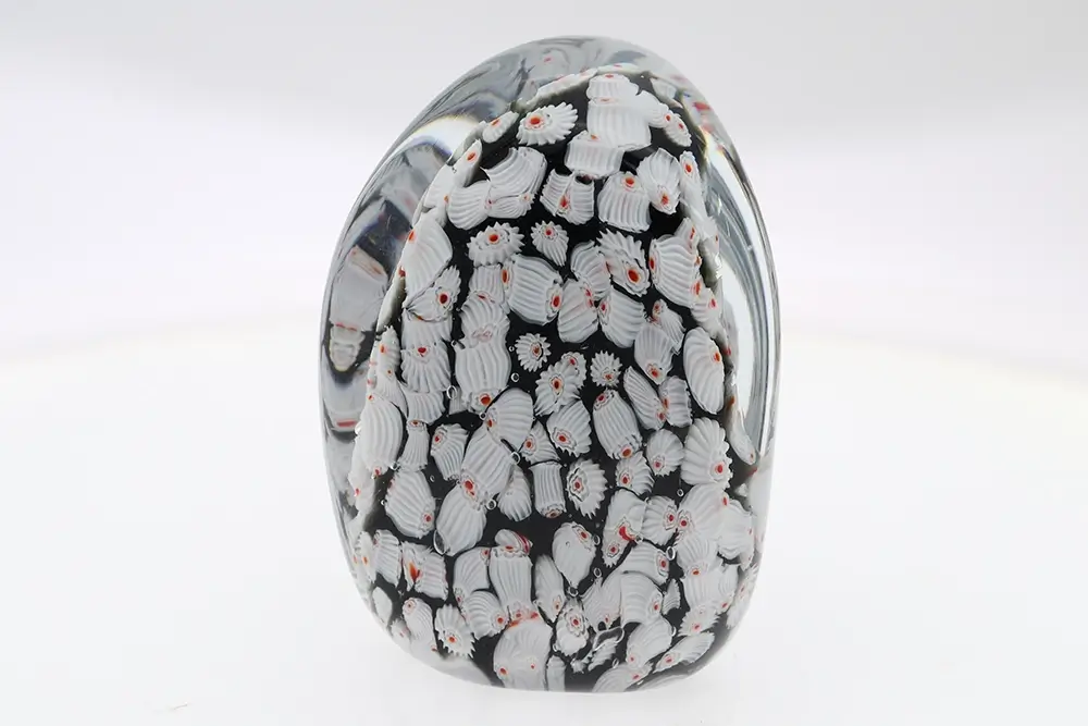 Millefiori Glass Paperweight